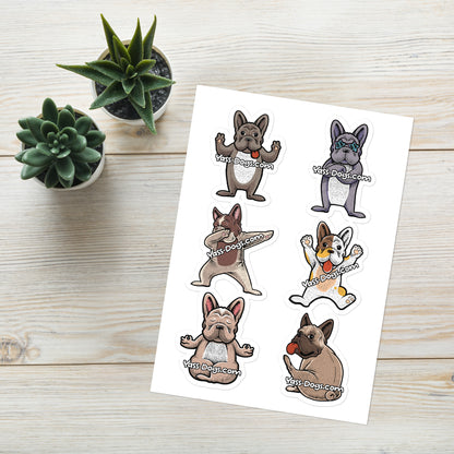 Yass Dogs - Sticker sheet