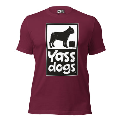 YASS DOGS - PURE YASS - FULL - Unisex t-shirt