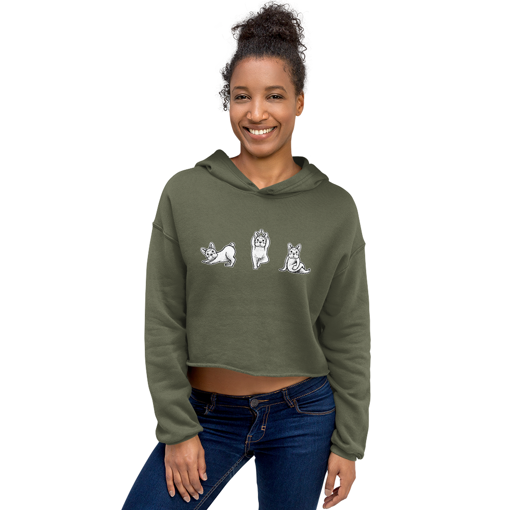 Yass Yoga - Crop Hoodie