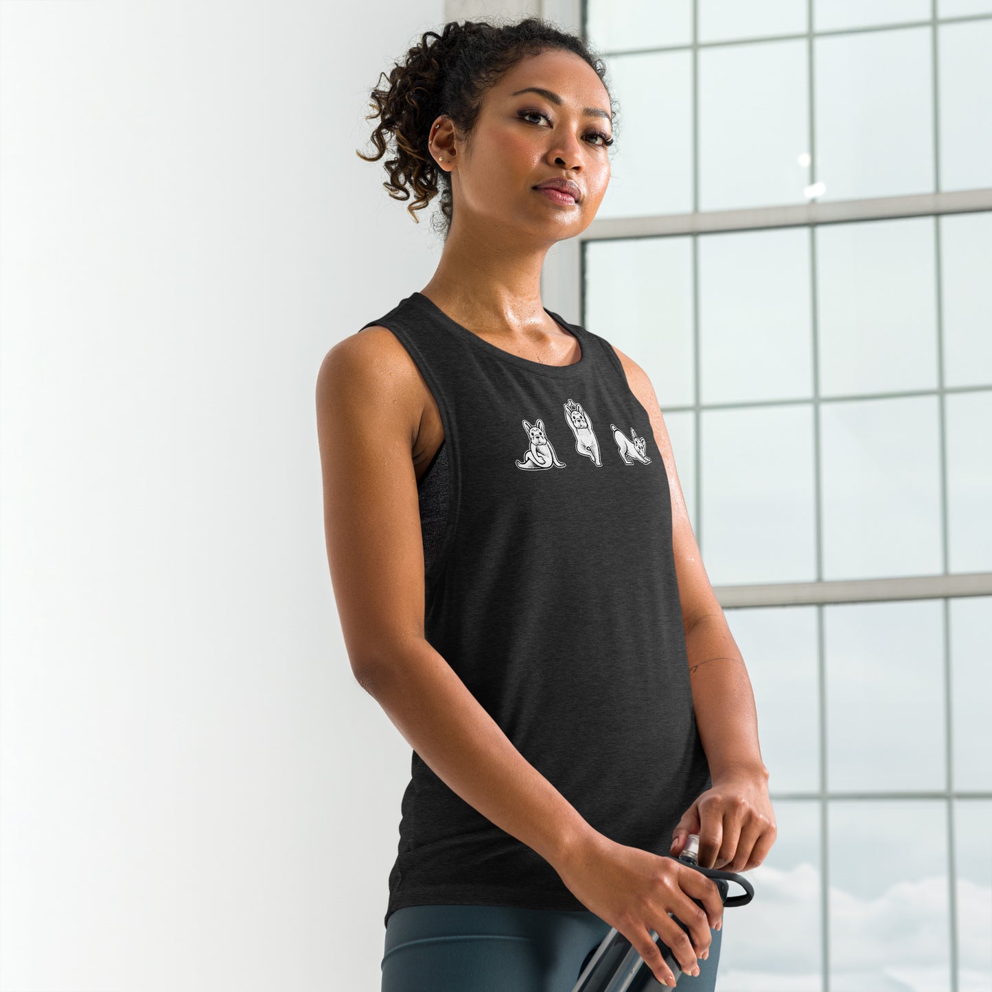 Yass Yoga - Cute tank top for gym or yoga a class