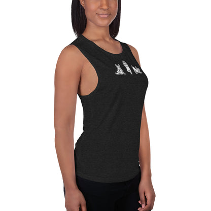 Yass Yoga - Cute tank top for gym or yoga a class